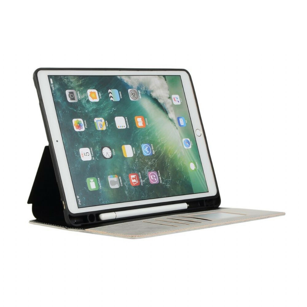 Case Für iPad 10.2" (2024) (2024) / Air 10.5" / Pro 10.5" Luxus-leder-effekt