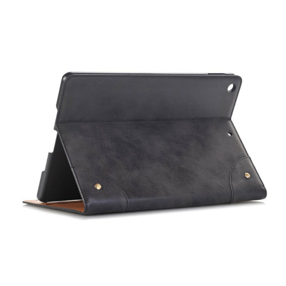 Case Für iPad 10.2" (2024) (2024) / Air 10.5" / Pro 10.5" Retro-leder-effekt Mit Nieten