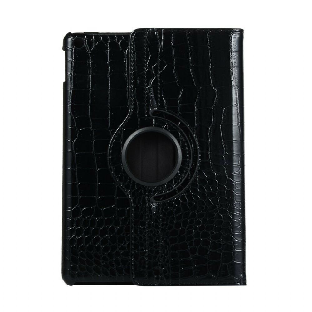 Case Für iPad 10.2" (2024) (2024) / Air 10.5" / Pro 10.5" Rotary Crocodile Skin-stil