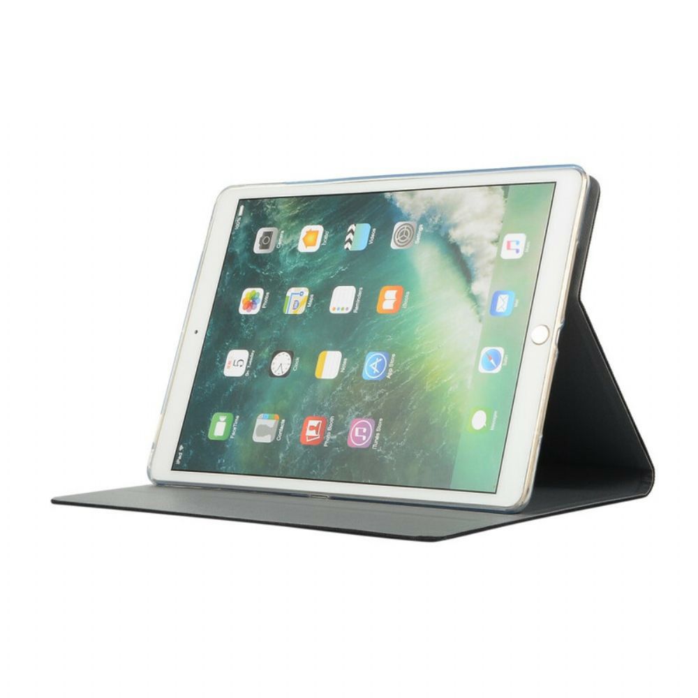 Case Für iPad 10.2" (2024) (2024) / Air 10.5" / Pro 10.5" Stoffeffekt