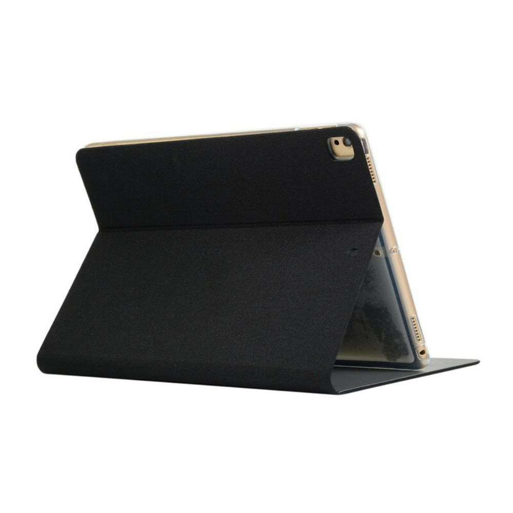 Case Für iPad 10.2" (2024) (2024) / Air 10.5" / Pro 10.5" Stoffeffekt