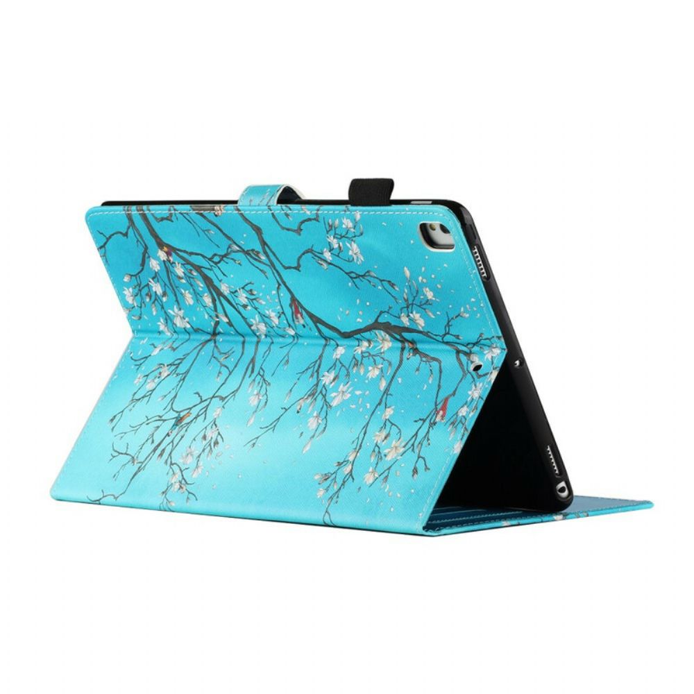 Flip Case Für iPad 10.2" (2024) (2024) / Air 10.5" / Pro 10.5" Blühende Zweige