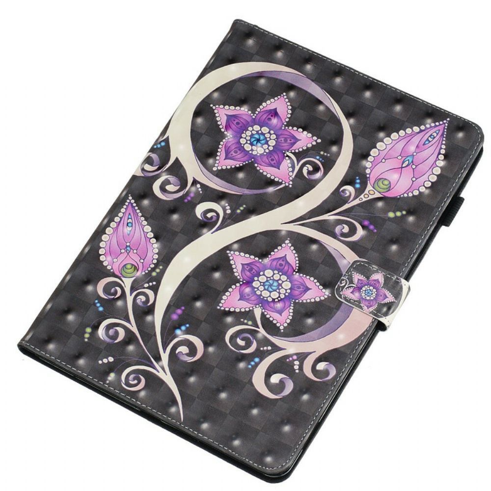 Flip Case Für iPad 10.2" (2024) (2024) / Air 10.5" / Pro 10.5" Blumen