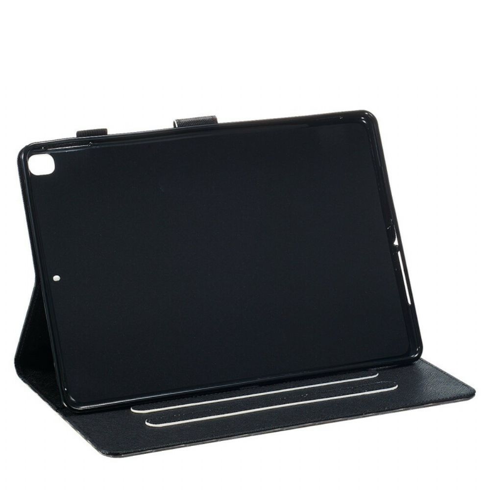 Flip Case Für iPad 10.2" (2024) (2024) / Air 10.5" / Pro 10.5" Blumen