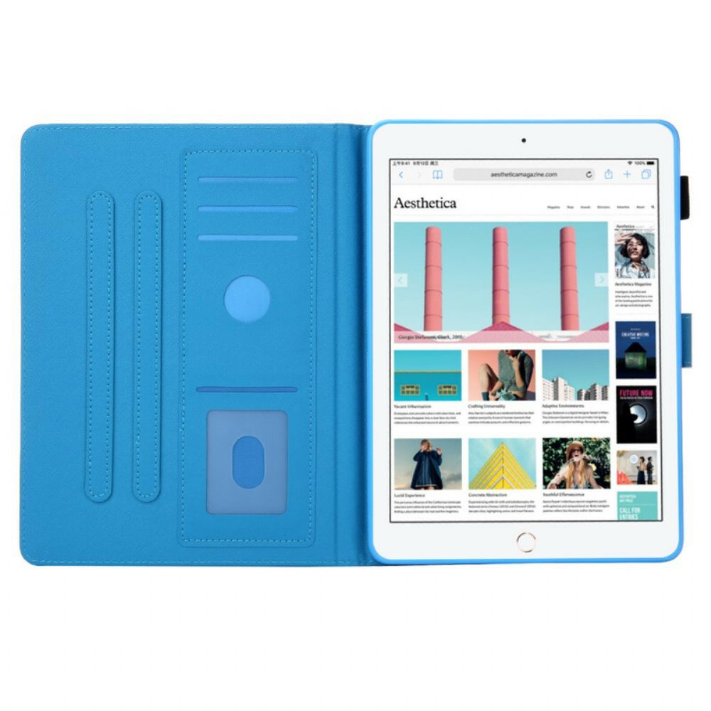 Flip Case Für iPad 10.2" (2024) (2024) / Air 10.5" / Pro 10.5" Elefant Art.-nr