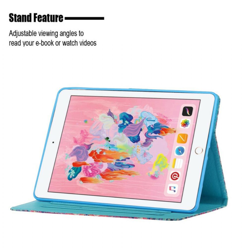 Flip Case Für iPad 10.2" (2024) (2024) / Air 10.5" / Pro 10.5" Entspann Dich Kaktus