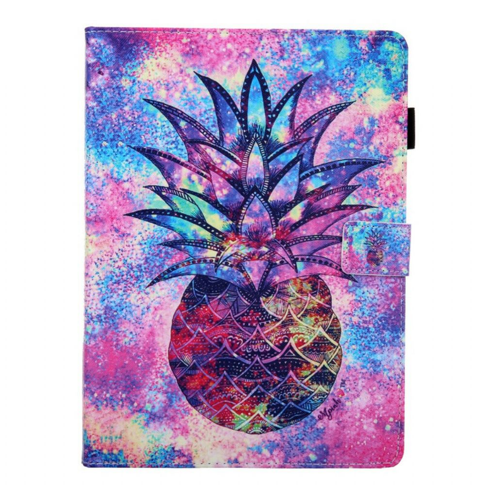 Flip Case Für iPad 10.2" (2024) (2024) / Air 10.5" / Pro 10.5" Funky Ananas