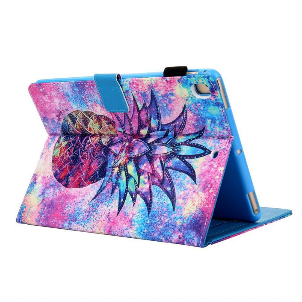 Flip Case Für iPad 10.2" (2024) (2024) / Air 10.5" / Pro 10.5" Funky Ananas