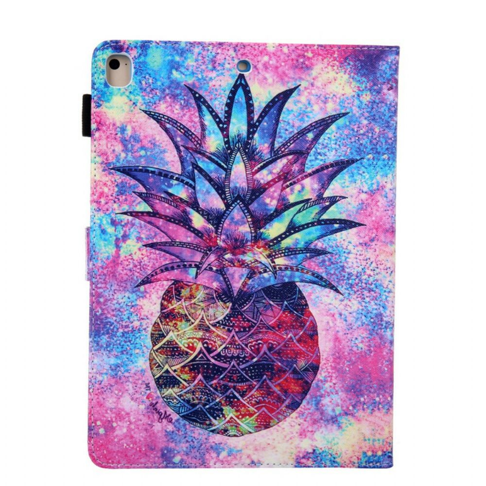 Flip Case Für iPad 10.2" (2024) (2024) / Air 10.5" / Pro 10.5" Funky Ananas