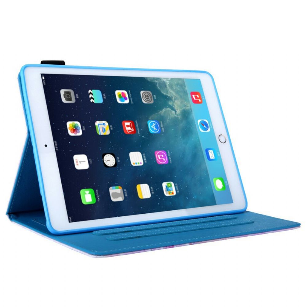 Flip Case Für iPad 10.2" (2024) (2024) / Air 10.5" / Pro 10.5" Funky Ananas