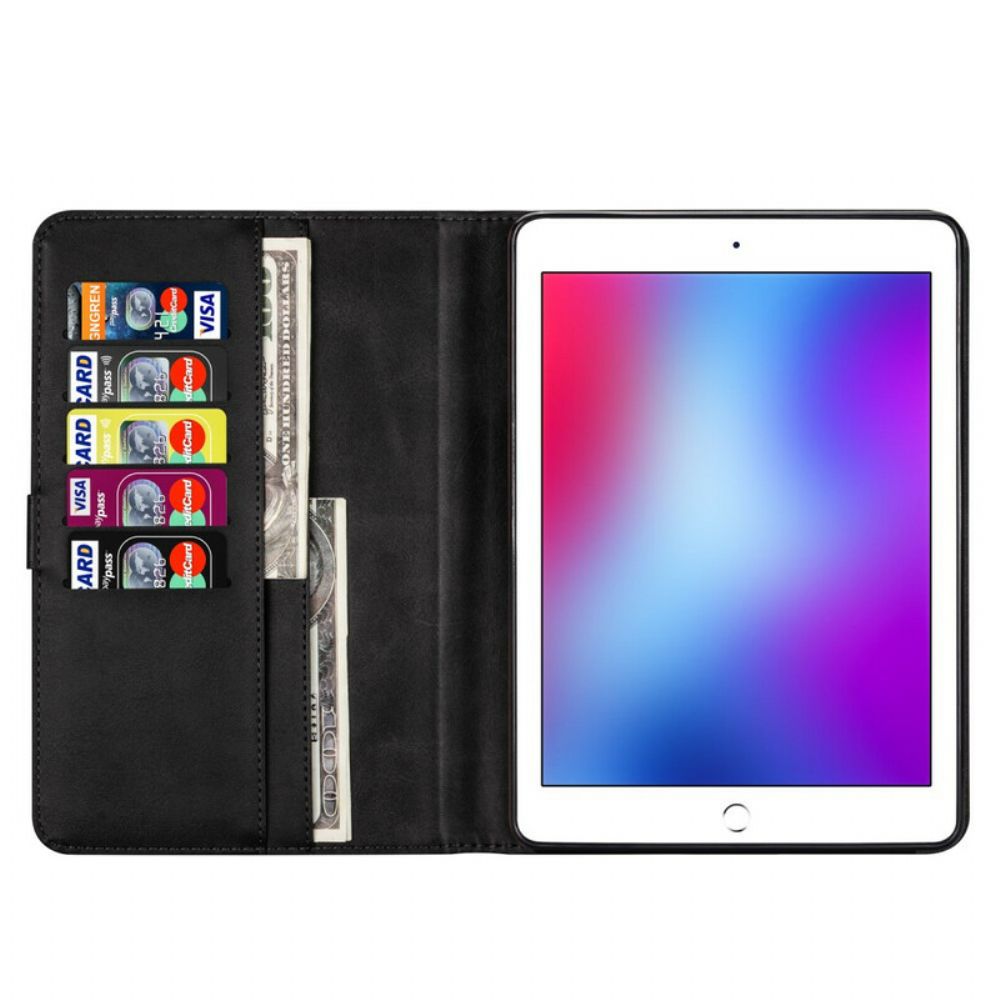 Flip Case Für iPad 10.2" (2024) (2024) / Air 10.5" / Pro 10.5" Geldbörse