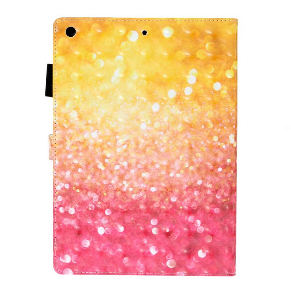 Flip Case Für iPad 10.2" (2024) (2024) / Air 10.5" / Pro 10.5" Glitzerverlauf