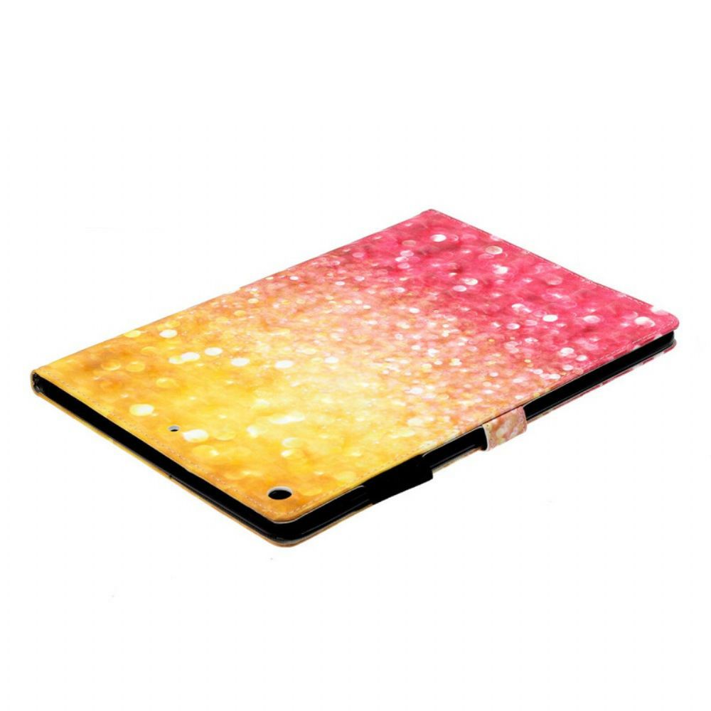 Flip Case Für iPad 10.2" (2024) (2024) / Air 10.5" / Pro 10.5" Glitzerverlauf