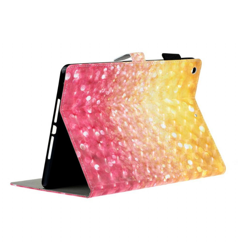 Flip Case Für iPad 10.2" (2024) (2024) / Air 10.5" / Pro 10.5" Glitzerverlauf