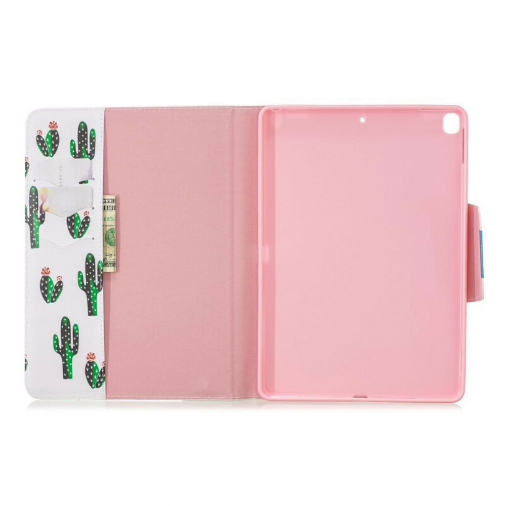 Flip Case Für iPad 10.2" (2024) (2024) / Air 10.5" / Pro 10.5" Kaktus