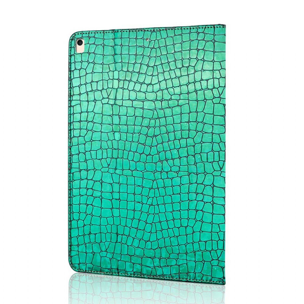 Flip Case Für iPad 10.2" (2024) (2024) / Air 10.5" / Pro 10.5" Kroko-glitter