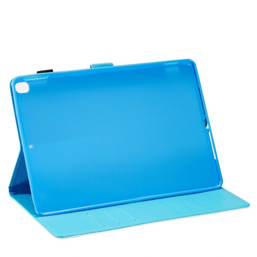 Flip Case Für iPad 10.2" (2024) (2024) / Air 10.5" / Pro 10.5" Lächle