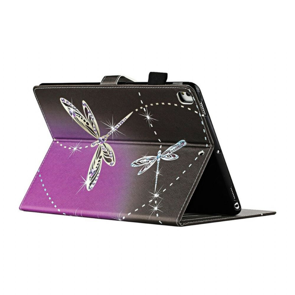 Flip Case Für iPad 10.2" (2024) (2024) / Air 10.5" / Pro 10.5" Libellen