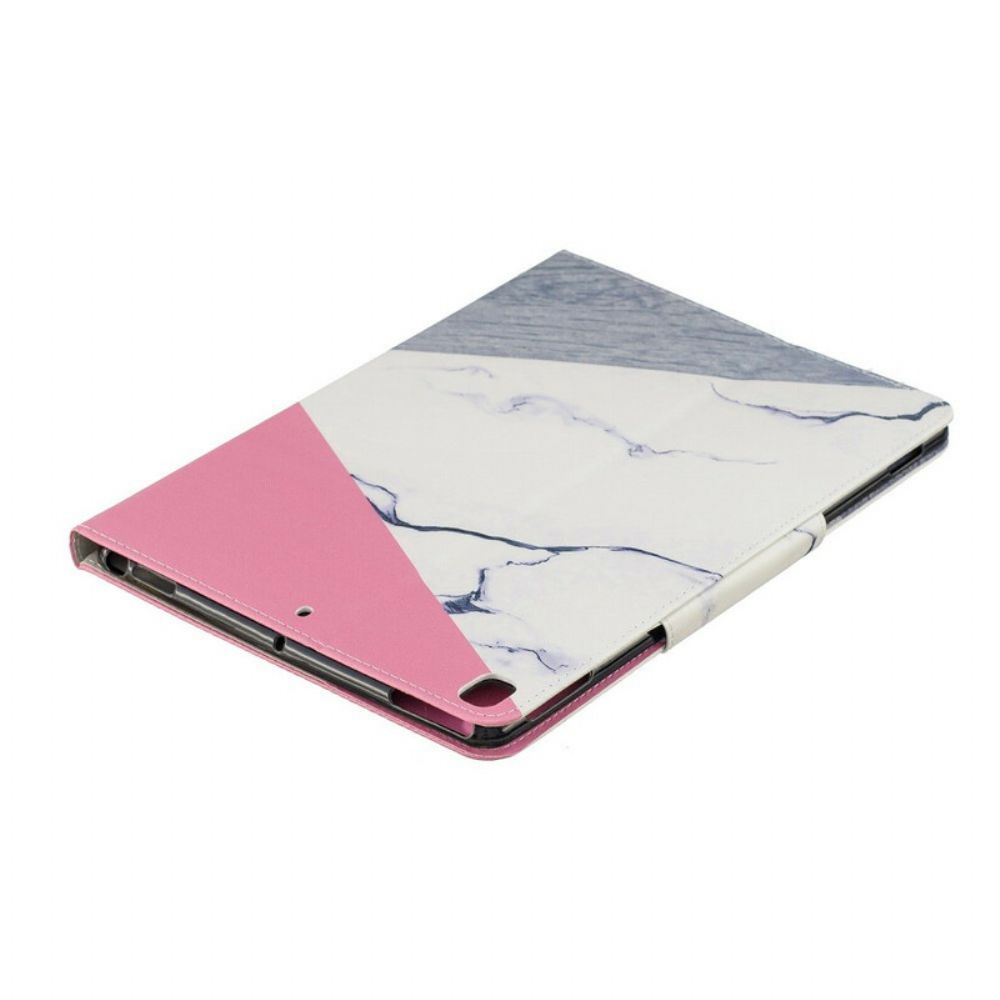 Flip Case Für iPad 10.2" (2024) (2024) / Air 10.5" / Pro 10.5" Marmor-design