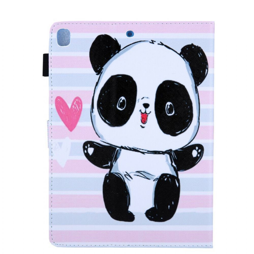 Flip Case Für iPad 10.2" (2024) (2024) / Air 10.5" / Pro 10.5" Panda-liebe