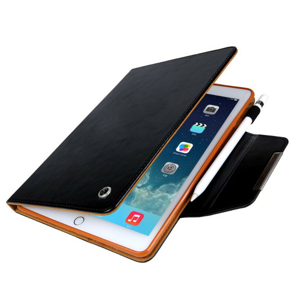 Flip Case Für iPad 10.2" (2024) (2024) / Air 10.5" / Pro 10.5" Silberverschluss