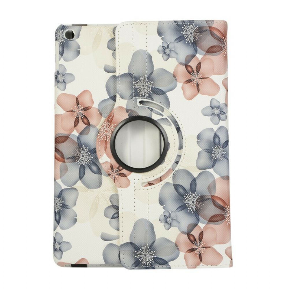 Flip Case Für iPad 10.2" (2024) (2024) / Air 10.5" / Pro 10.5" Um 360° Drehbares Blumenmuster