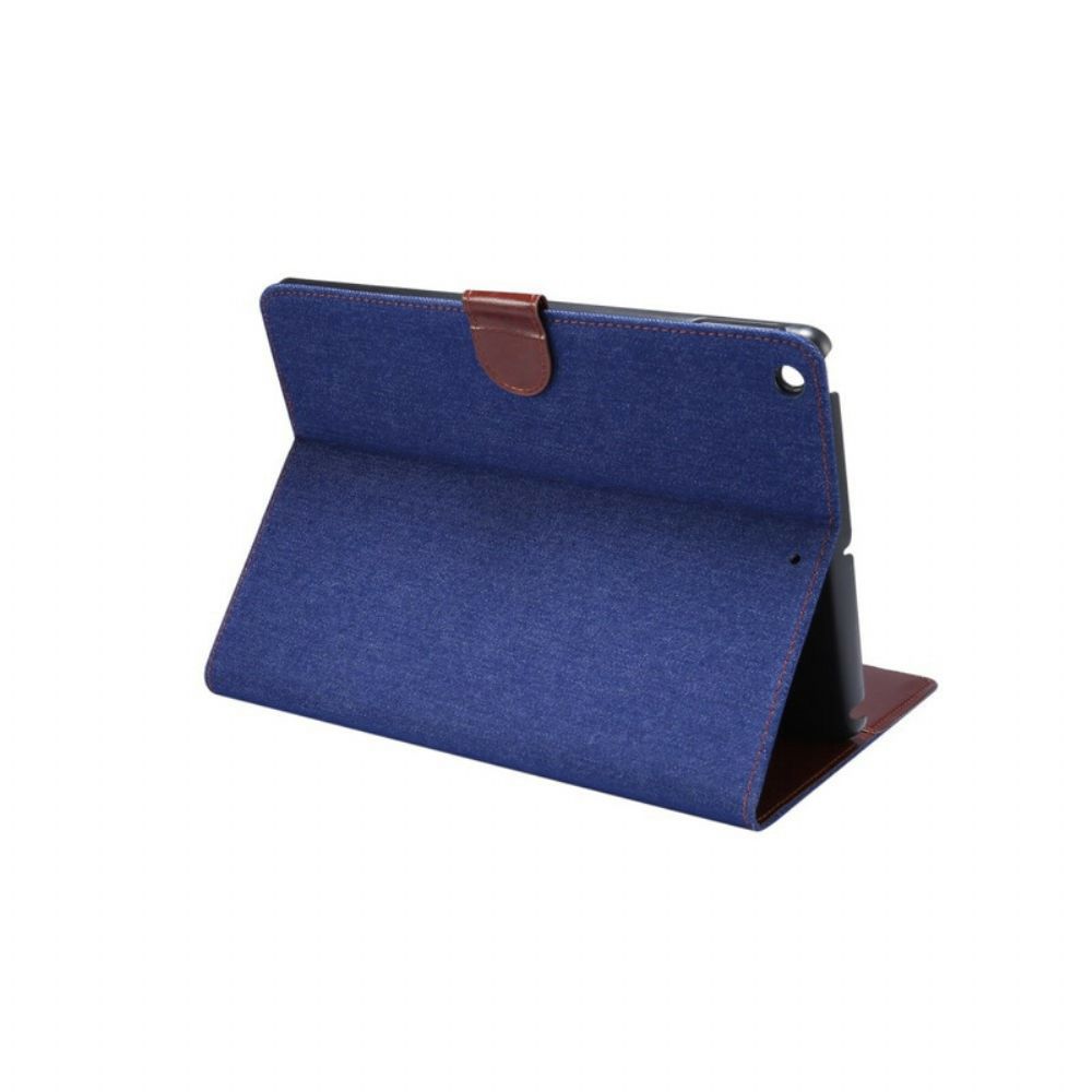 Flip Case Für iPad 10.2" (2024) (2024) / Air 10.5" / Pro 10.5" Zweifarbige Jeans