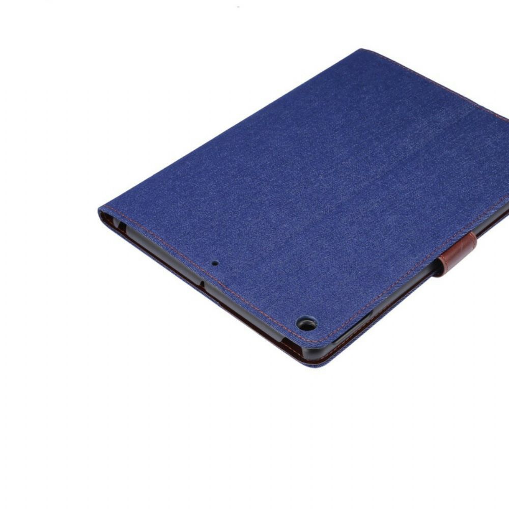 Flip Case Für iPad 10.2" (2024) (2024) / Air 10.5" / Pro 10.5" Zweifarbige Jeans