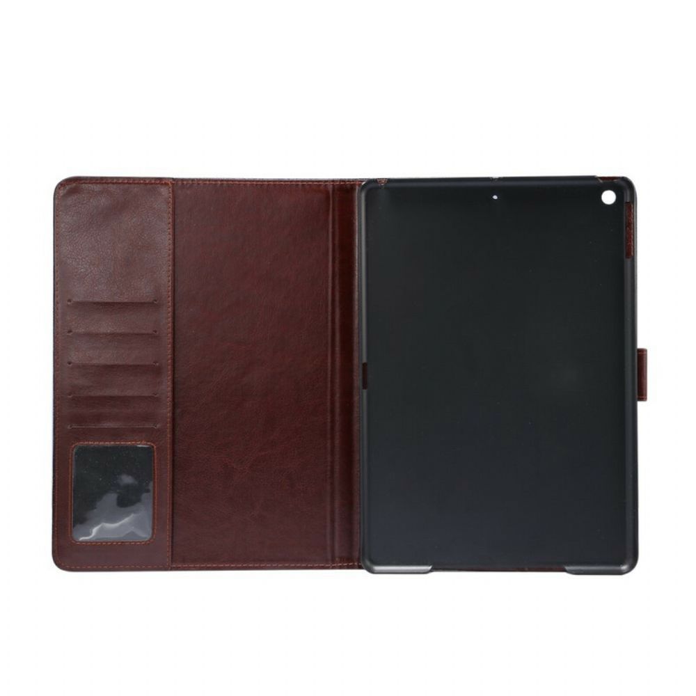 Flip Case Für iPad 10.2" (2024) (2024) / Air 10.5" / Pro 10.5" Zweifarbige Jeans