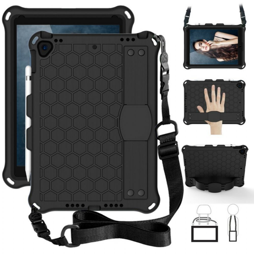 Hülle Für iPad 10.2" (2024) (2024) / Air 10.5" / Pro 10.5" Eva Strap-support