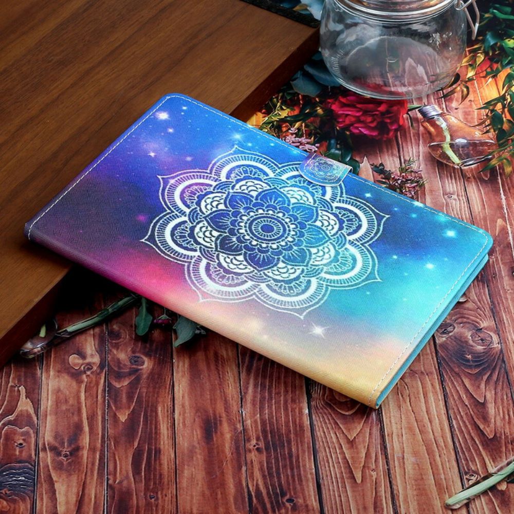 Lederhüllen Für iPad 10.2" (2024) (2024) / Air 10.5" / Pro 10.5" Mandala-kunstserie