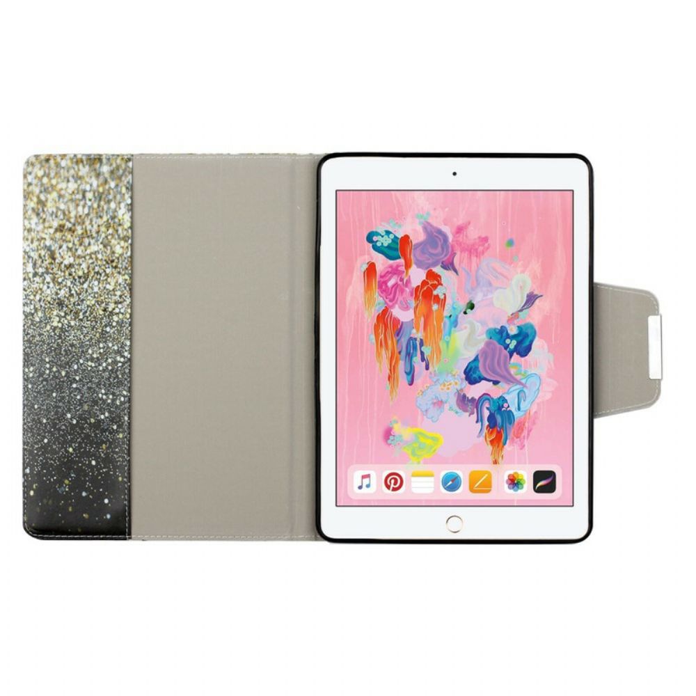 Lederhüllen Für iPad 10.2" (2024) (2024) / Air 10.5" / Pro 10.5" Ultra-glitter