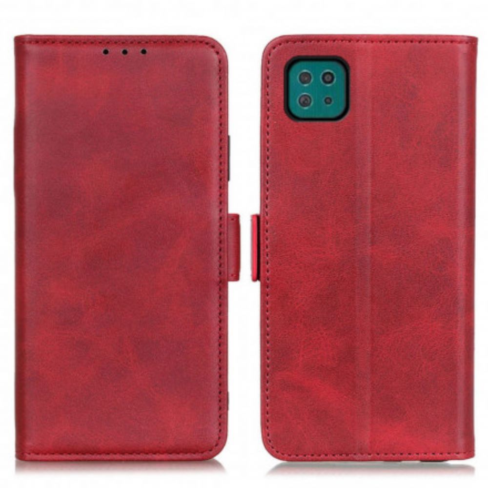 Flip Case Für Samsung Galaxy A22 5G Flip Case Doppelklappe