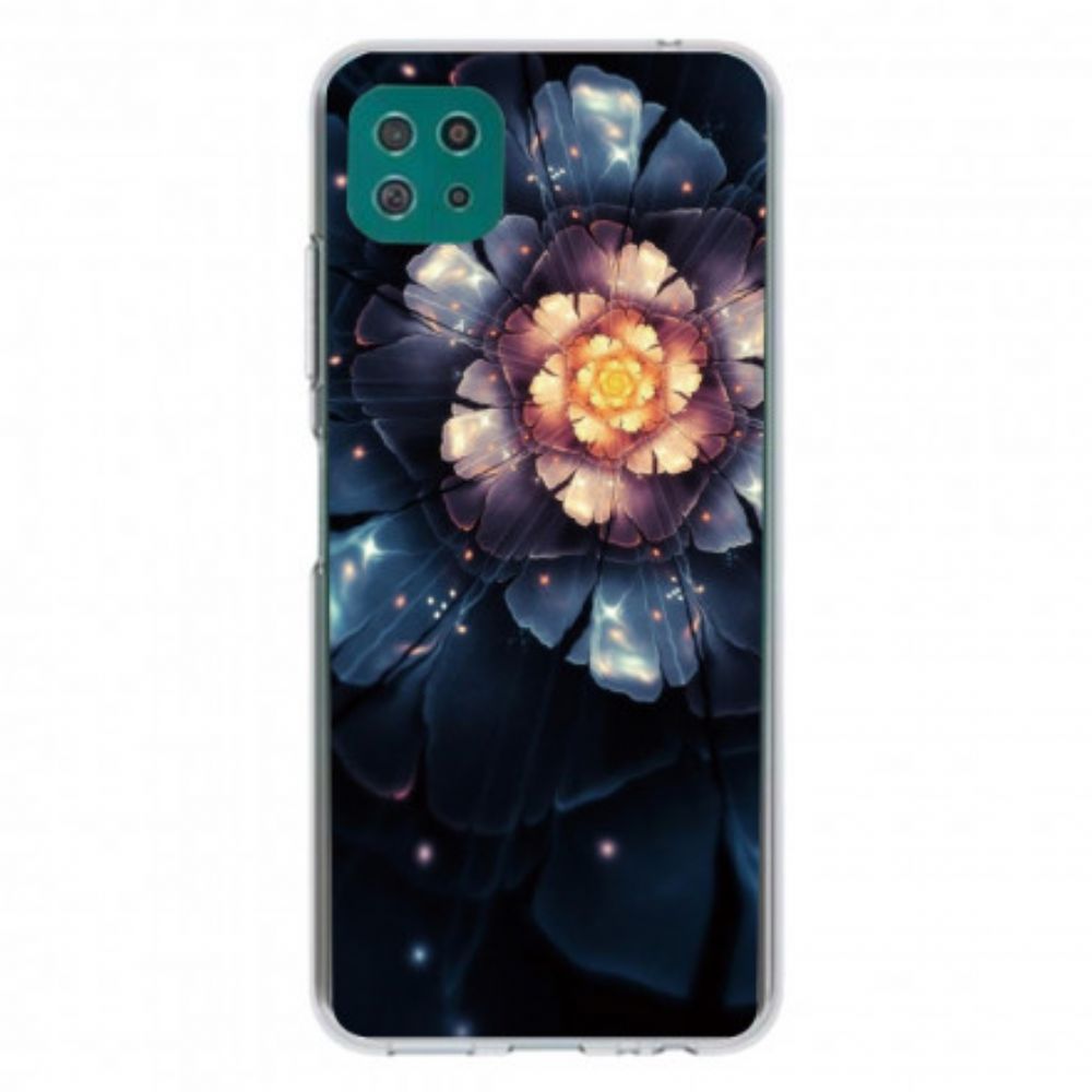 Handyhülle Für Samsung Galaxy A22 5G Flexible Blumen