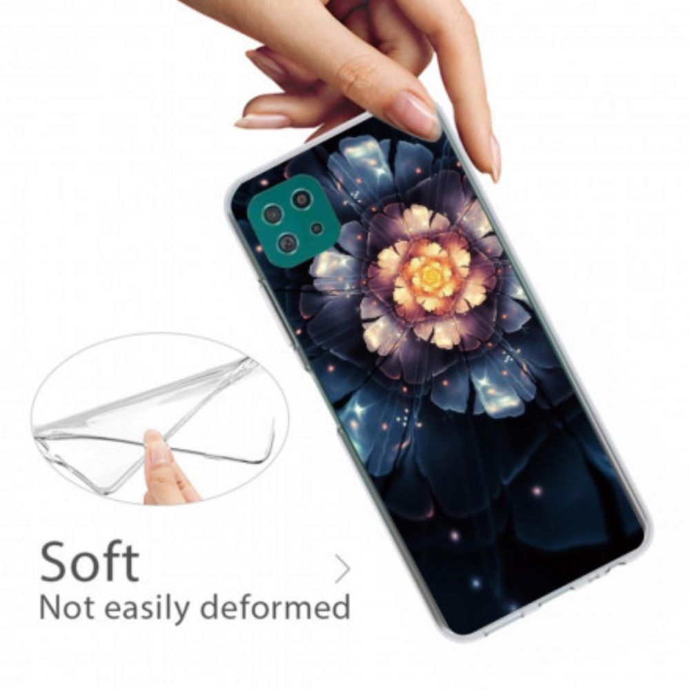 Handyhülle Für Samsung Galaxy A22 5G Flexible Blumen