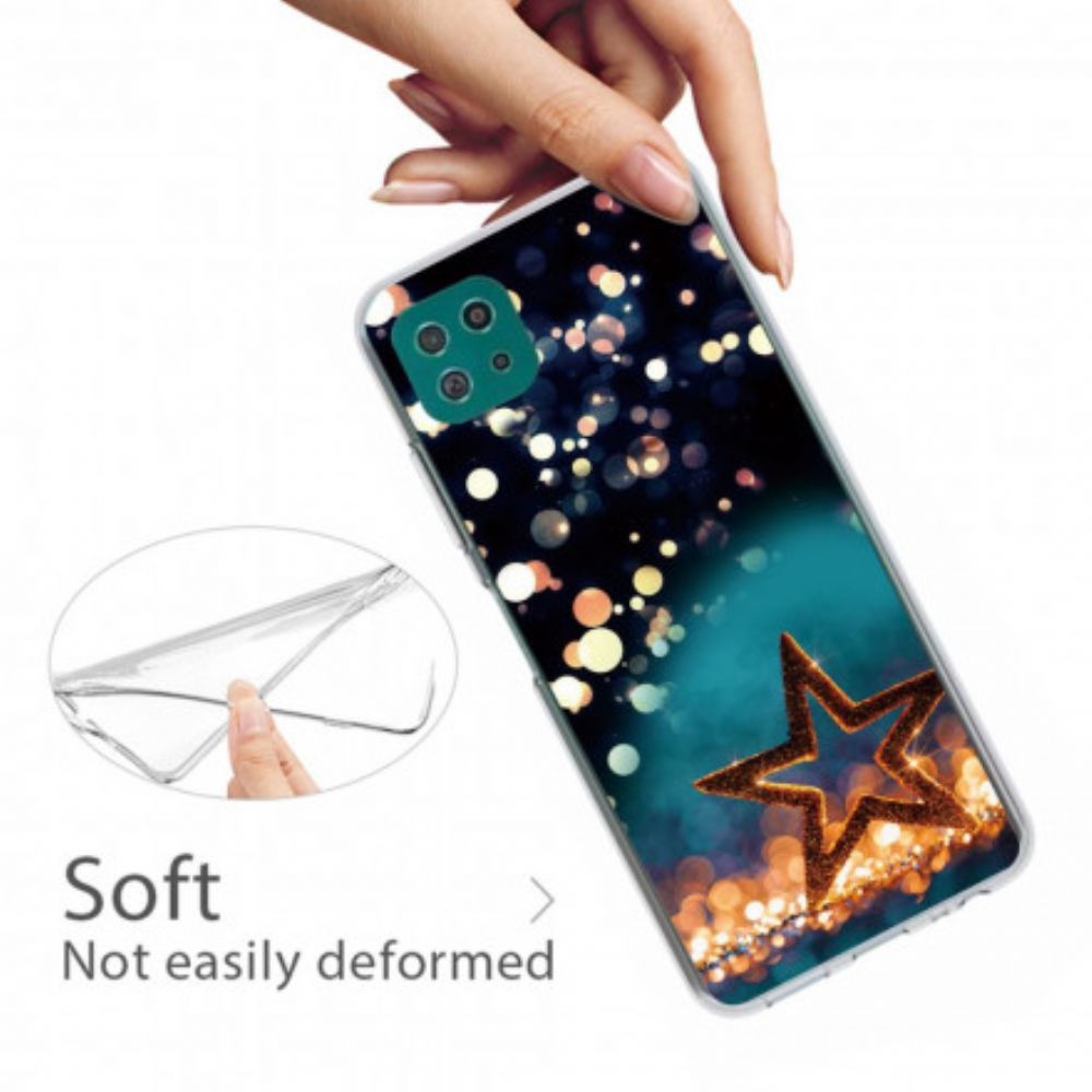 Handyhülle Für Samsung Galaxy A22 5G Stern Flex