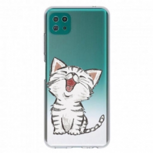 Handyhülle Für Samsung Galaxy A22 5G Süße Katze