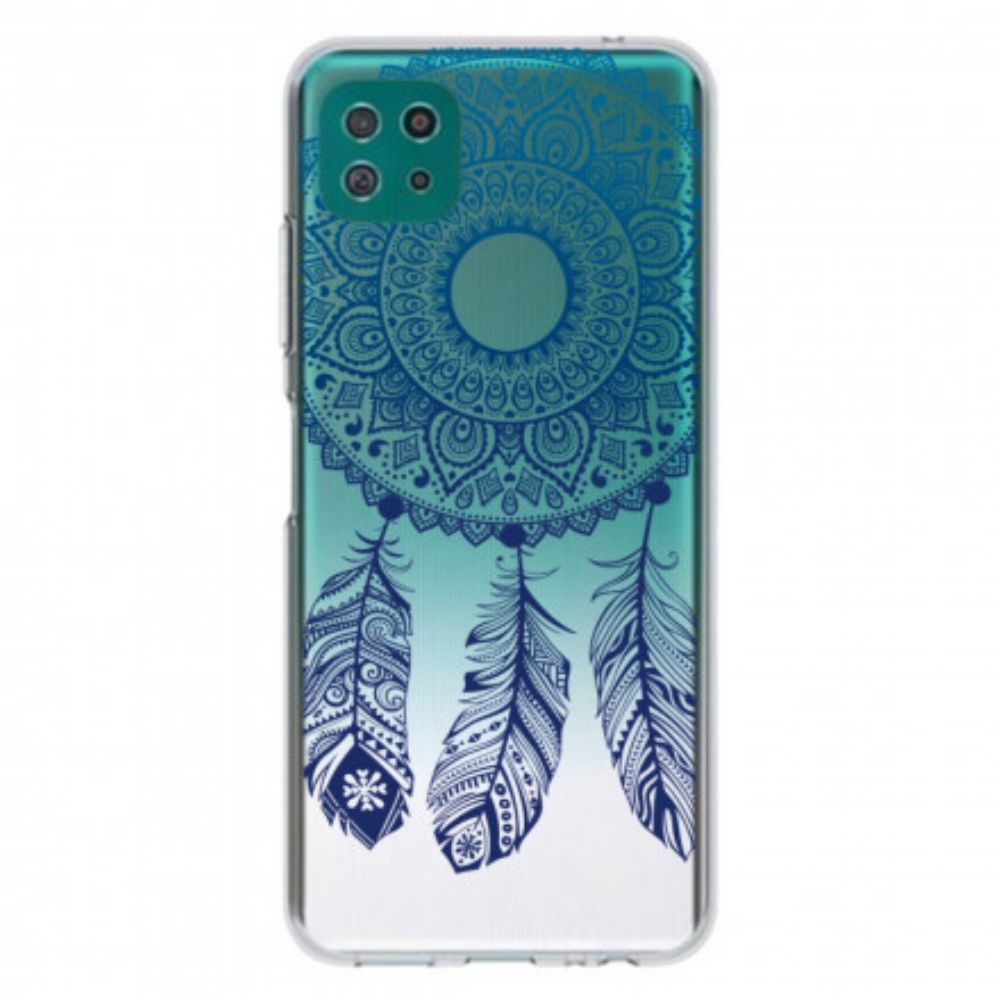 Hülle Für Samsung Galaxy A22 5G Einzigartiges Blumen-mandala