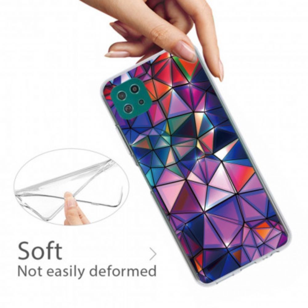 Hülle Für Samsung Galaxy A22 5G Flexible Geometrie