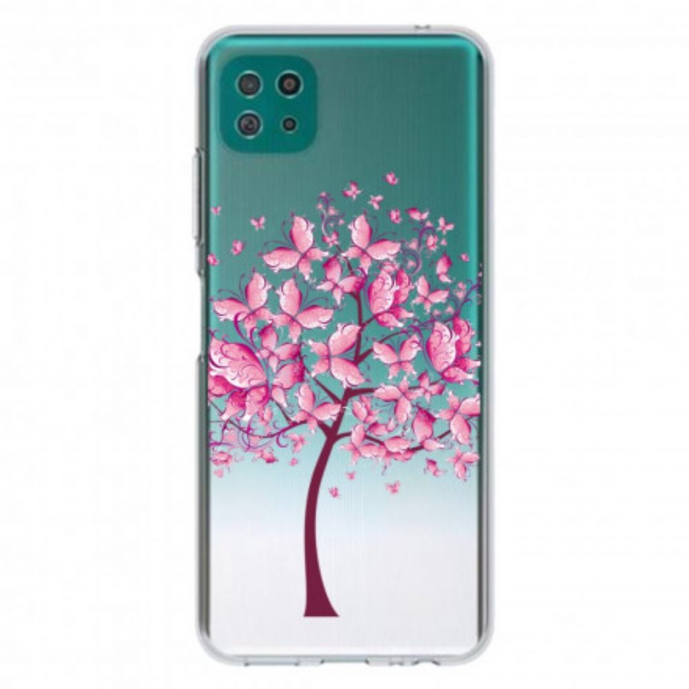 Hülle Für Samsung Galaxy A22 5G Oberer Baum