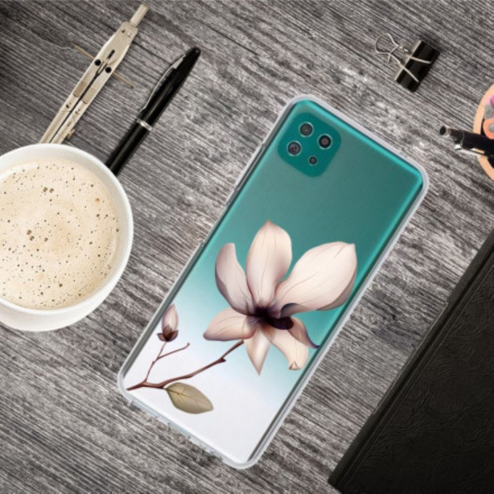 Hülle Für Samsung Galaxy A22 5G Premium Blumen