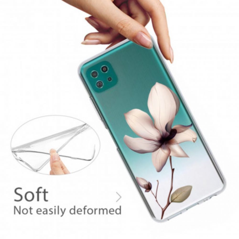 Hülle Für Samsung Galaxy A22 5G Premium Blumen