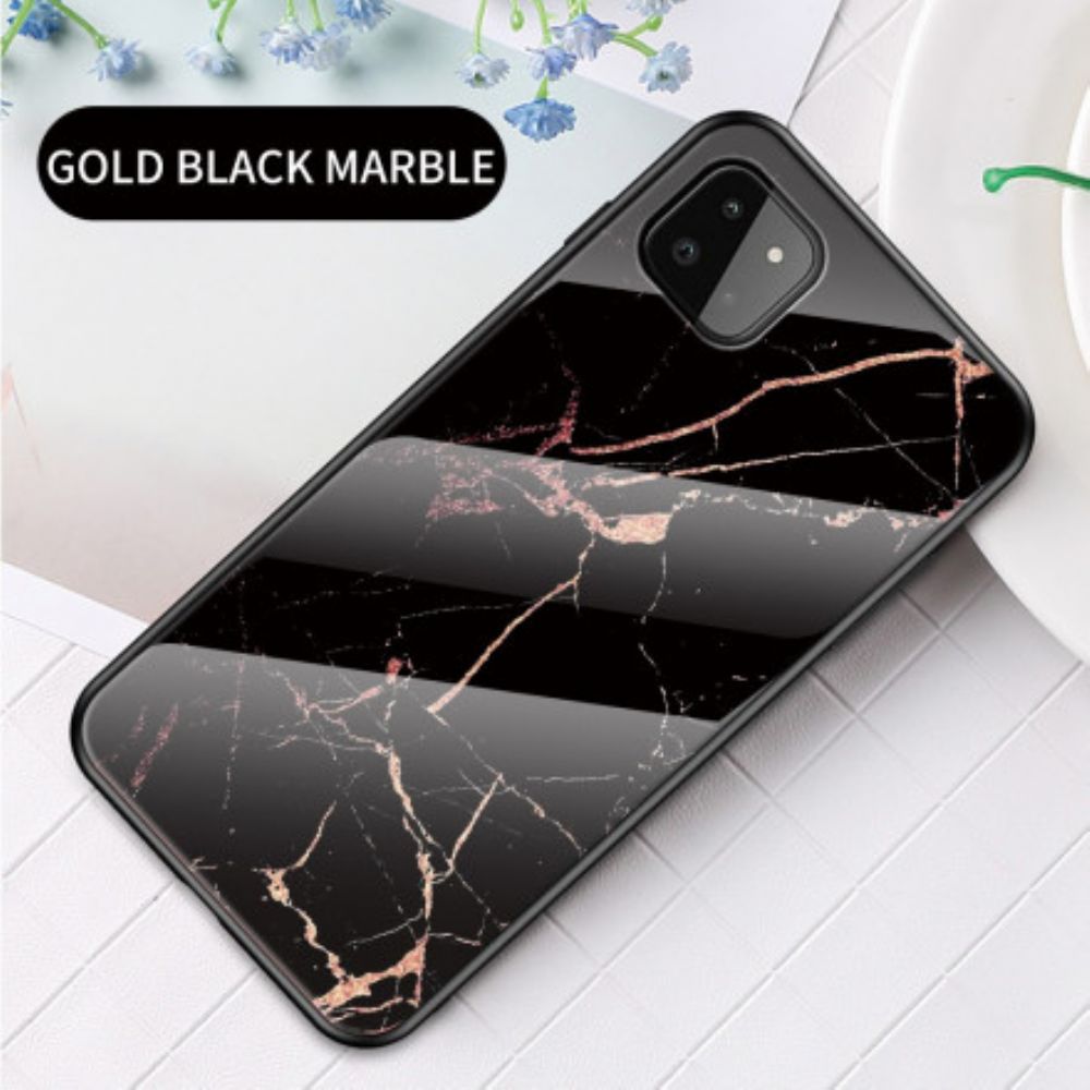 Hülle Für Samsung Galaxy A22 5G Premium Color Tempered Glass