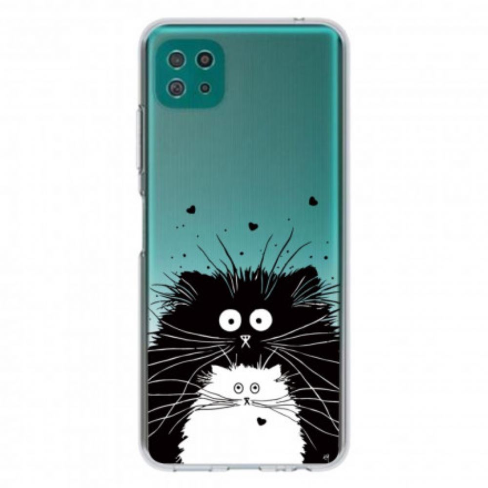 Hülle Für Samsung Galaxy A22 5G Sieh Dir Die Katzen An