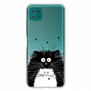 Hülle Für Samsung Galaxy A22 5G Sieh Dir Die Katzen An