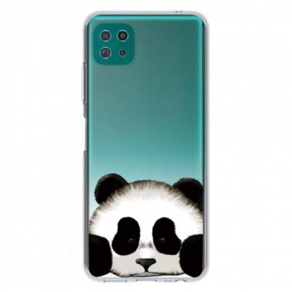 Hülle Für Samsung Galaxy A22 5G Transparenter Panda