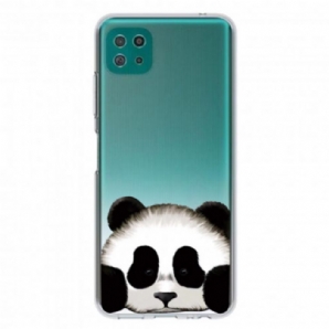 Hülle Für Samsung Galaxy A22 5G Transparenter Panda