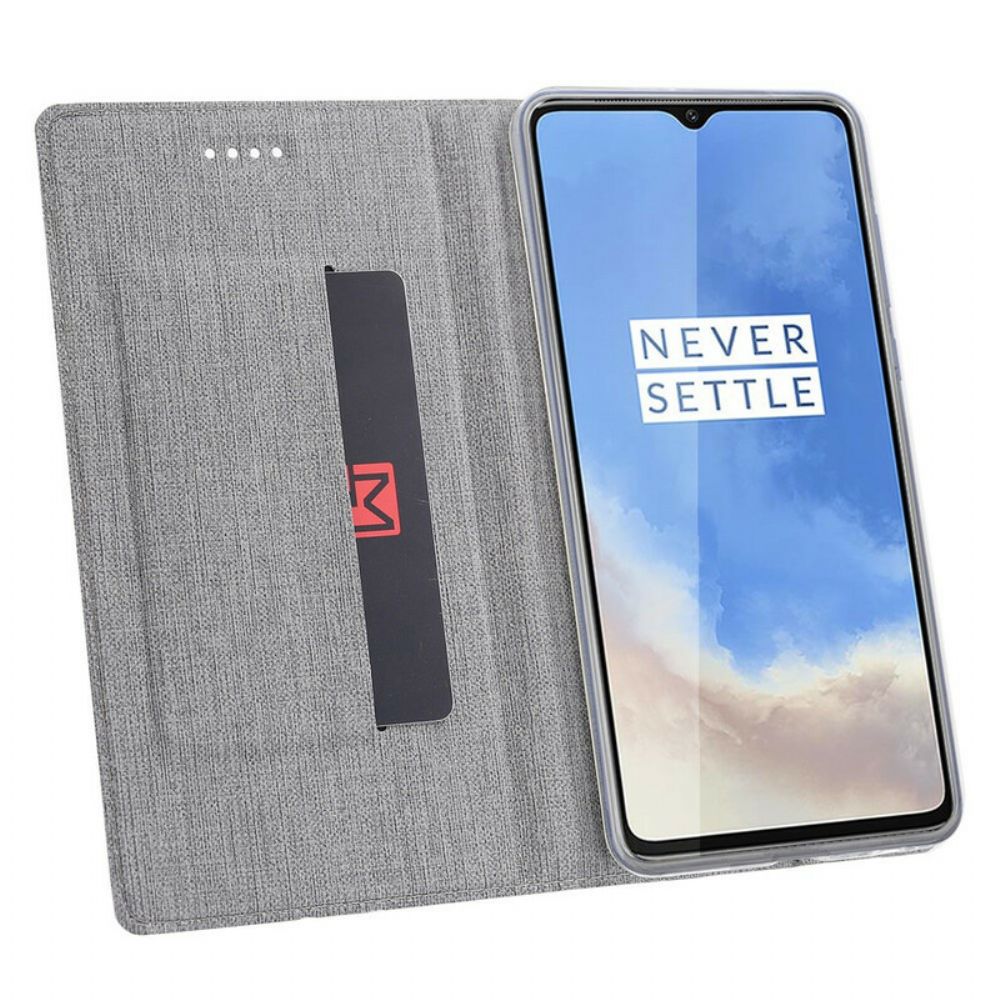 Schutzhülle Für OnePlus 7T Flip Case Vili Dmx Texturiert