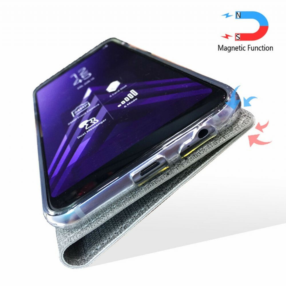 Schutzhülle Für OnePlus 7T Flip Case Vili Dmx Texturiert