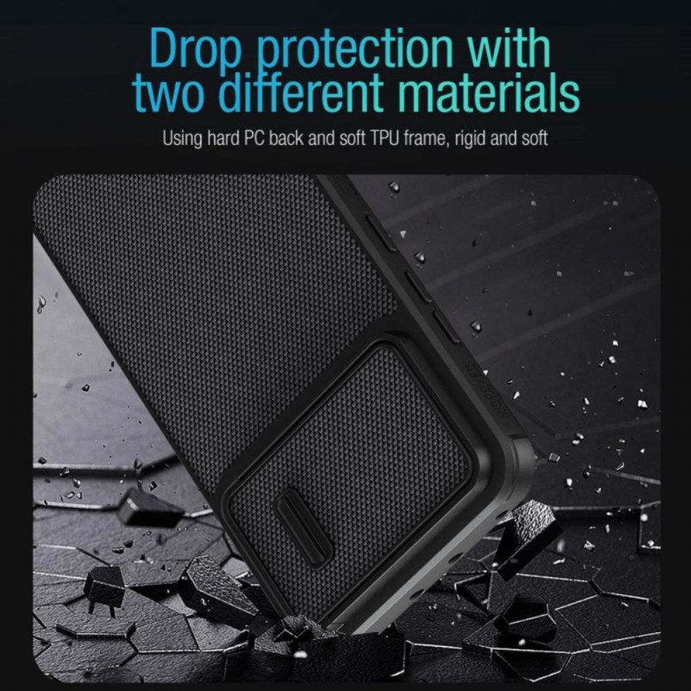 Handyhülle Für Xiaomi 13 Camshield Texture Nylon Nillkin